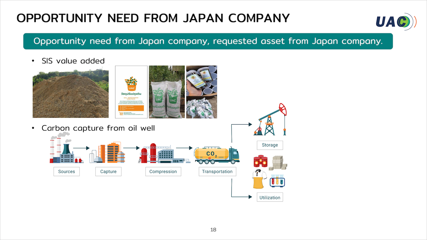 UACが求める日本企業との協業の機会
