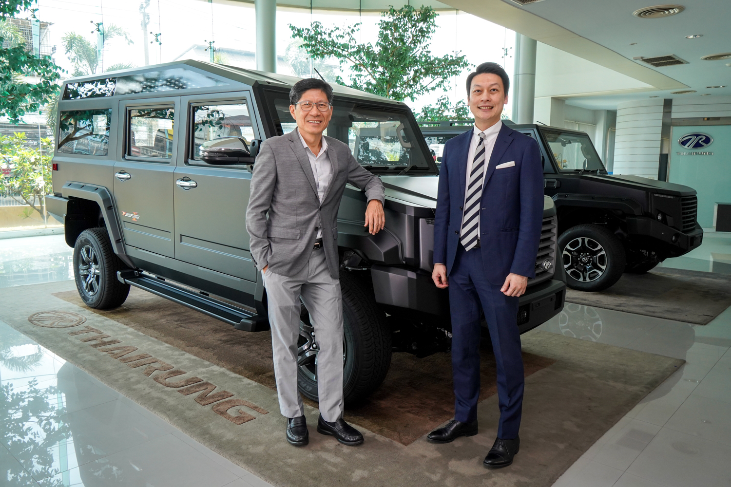 タイ自動車部品メーカー、タイルンのソムポン社長とガンタトーンCEO
